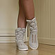 Boots year old 'Bella'. High Boots. KnittedBoots. Online shopping on My Livemaster.  Фото №2