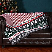 Набор свитеров Family Look "Новогодние олени" красный (1+1)
