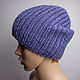 Order Knitted hat made of merino wool (unisex). Knitwear shop Fairy Tale by Irina. Livemaster. . Caps Фото №3