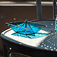  Декоративный корабль оригами, Статуэтки, Кемерово,  Фото №1
