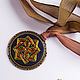Embroidered pendant Celtica 3, Pendants, Moscow,  Фото №1