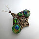 Brooch Peacock. Badge. Costume Jewellery by Elena K. Online shopping on My Livemaster.  Фото №2