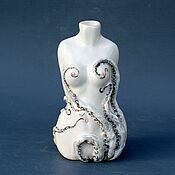 Для дома и интерьера handmade. Livemaster - original item Sculpture: Torso and octopus. Handmade.