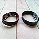 Order Colored pair of bangles with embossed and engraved. Tatiana (Leather bracelets). Livemaster. . Bead bracelet Фото №3