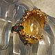 Ring 'Goldilocks' with rutile quartz. Ring. SELENA. My Livemaster. Фото №4