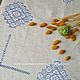 Order Tablecloth 140/140 linen 100% 4 cubans. flax&lace. Livemaster. . Tablecloths Фото №3