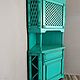 Order cabinets: Corner sideboard Turquoise with patina. Joinery in Altai. Livemaster. . Cabinets Фото №3