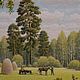 Заказать Картина, холст, масло "Сенокос". Вячеслав Бурмистров (художник). Ярмарка Мастеров. . Картины Фото №3