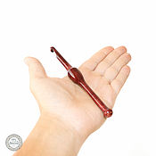 Крючок для вязания 8.5 мм Деревянный Вишня Крючки из дерева #K52