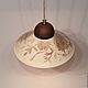 Lamp porcelain 'Lace'. Ceiling and pendant lights. Light Ceramics RUS (svetkeramika). Online shopping on My Livemaster.  Фото №2