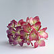 Pink and purple hydrangea set of two hairpins, Hairpins, Cheboksary,  Фото №1
