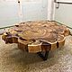 Журнальный стол из дерева 120см. Столы. FridayWood - мастерская мебели. Интернет-магазин Ярмарка Мастеров.  Фото №2