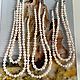 Чокер из жемчуга и серебра. Бусы из жемчуга и серебра. Чокер. 4NADYA Jewelry. Ярмарка Мастеров.  Фото №11