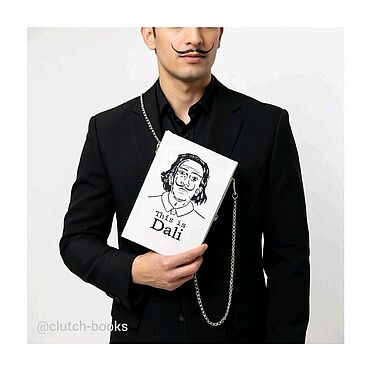 Клатч-книга "Dali". . Сумки ручной работы - Ярмарка Мастеров Сумки ручной работы. Ярмарка Мастеров - ручная работа Клатч-книга "Dali". Handmade.