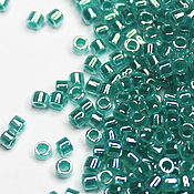 Материалы для творчества handmade. Livemaster - original item Beads Miyuki delica DB 238 Japanese beads Miyuki delica 5 grams green. Handmade.