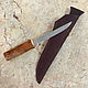 Mansi knife 'Partizan-3' h12mf stab.karelka. Knives. Artesaos e Fortuna. My Livemaster. Фото №6