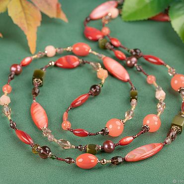 Украшения ручной работы. Ярмарка Мастеров - ручная работа Колье: Богема. Handmade.