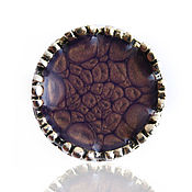 Украшения handmade. Livemaster - original item Round ring lilac-purple color. Handmade.