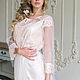 Powdered boudoir dress " Biscuit". Negligee & Lingerie. Designer Valentina Polli. Online shopping on My Livemaster.  Фото №2