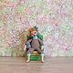 Кукла игровая подвижная Малыш Царь зеленый золото желтый. Куклы и пупсы. artdoll_VAVITU (artdoll-vavitu). Ярмарка Мастеров.  Фото №6