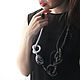 Колье "Инь - Янь". Necklace. Ксения (by Popova). Online shopping on My Livemaster.  Фото №2