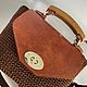 Заказать Кросс Боди ручной работы. Zhdanova_Mariya_bags. Ярмарка Мастеров. . Сумка через плечо Фото №3