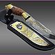 Damascus knife z513, Knives, Chrysostom,  Фото №1