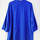 Blue boho blouse with ruffles. Blouses. etnoart. My Livemaster. Фото №5