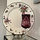 Винтаж: Фужер хрусталь, тарелка Royal Doulton антик, Кухонная утварь винтажная, Москва,  Фото №1