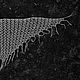 Order Grey handkerchief knitted kerchief shawl bactus openwork Pattern. SolarisArtis. Livemaster. . Shawls1 Фото №3