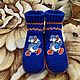 Вязаные тапочки "Дисней Дональд Дак" Disney Donald Duck, Тапочки, Хабаровск,  Фото №1