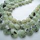 Prehnite faceted beads, pills,16mm, 19mm, 22mm. Beads1. Businka (businkamag). Online shopping on My Livemaster.  Фото №2