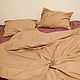 Set of bed linen from ranfors (organic cotton poplin). Bedding sets. Strochkastudio. Online shopping on My Livemaster.  Фото №2