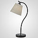Заказать Настольная лампа TL4113-1 BK 000059573. Мелодия Света. Ярмарка Мастеров. . Настольные лампы Фото №3