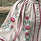 Charming blouse with hand embroidery 'Lace flowers-2'. Blouses. KVITKA. Online shopping on My Livemaster.  Фото №2