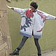 Felted coat oversize ' Where spring lives...'. Coats. Newilina. Online shopping on My Livemaster.  Фото №2