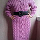Заказать Платье в стиле РУБАН. MOROZ knitwear. Ярмарка Мастеров. . Платья Фото №3
