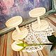Табуреточка для куклы. Интерьерная кукла. Ольга Гончарова.Подставки для кукол. Ярмарка Мастеров.  Фото №5