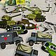 Военный штаб. Игра на липучках. Военная миниатюра. Рита Овчинникова. Интернет-магазин Ярмарка Мастеров.  Фото №2