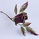 Order Rose Bud made of silk. Irina Cherkashina. Livemaster. . Boutonnieres Фото №3