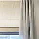 Order Roman curtain with grey tulle. Designer-Mart (designer-mart). Livemaster. . Roman and roller blinds Фото №3