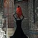 Платье "Черная Принцесса". Платья. Ирина (dneproart). Ярмарка Мастеров.  Фото №6