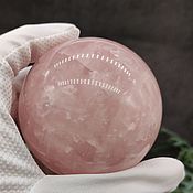 Фен-шуй и эзотерика handmade. Livemaster - original item Ball rose quartz. Collectible minerals.For the interior. Handmade.