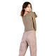 Брюки стеганые дизайнерские ручной работы - High Casual Style. Брюки. FRANCESCA Cashmere. Ярмарка Мастеров.  Фото №4