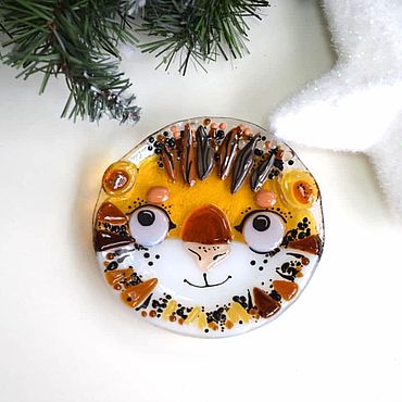 Посуда ручной работы. Ярмарка Мастеров - ручная работа Лимонница "Тигренок". Handmade.