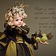 Когда у меня есть яблоки и сливы, мне хочется клубники, Интерьерная кукла, Санкт-Петербург,  Фото №1