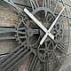 Часы на стену 50см "Kaiku-2", интерьерные черные. Часы классические. KuusArt (часы, декор, таблички). Ярмарка Мастеров.  Фото №5