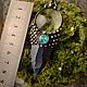 Order Kosmoklyk pendant with tinted agate (p-012-04 Bl). #Ofel_way. Livemaster. . Pendants Фото №3