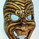 Samurai Mask - natural wood. Panels. Art Branch Org (ArtBranchOrg). Online shopping on My Livemaster.  Фото №2