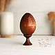 Huevo de Pascua de madera con caras de Santos, 10 cm. Eggs. Ручной Лис. My Livemaster. Фото №5